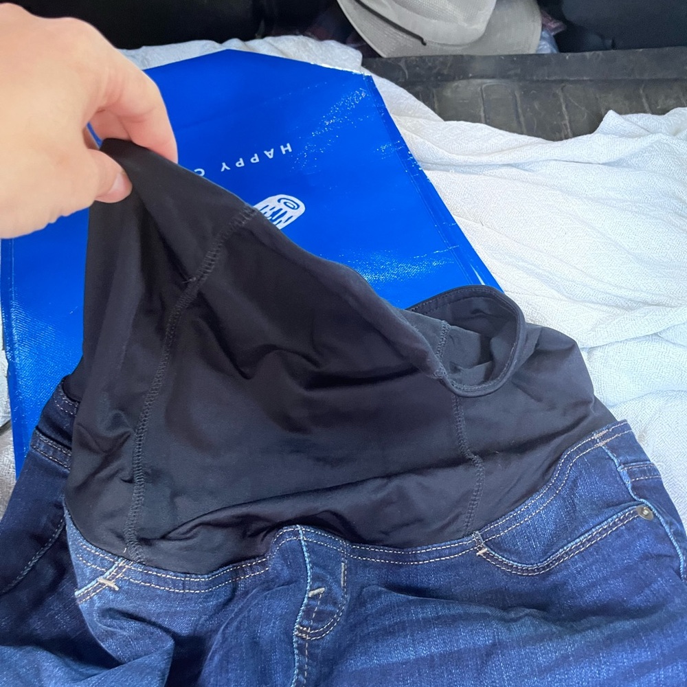 Medium Maternity Skinny Jeans - Adjustable Waistband